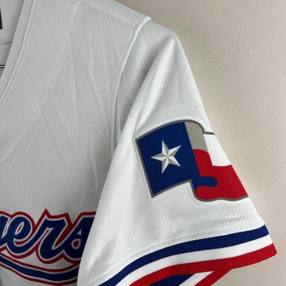 Nike Texas Rangers Women’s MLB Home Jersey UKG #1 Size S White – NWOT 2024 - Picture 7 of 8